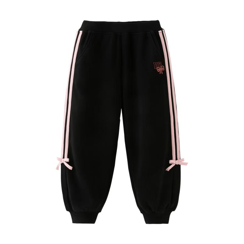 DAVE&BELLA Girls Knitted Jogger Pants 165cm чёрный
