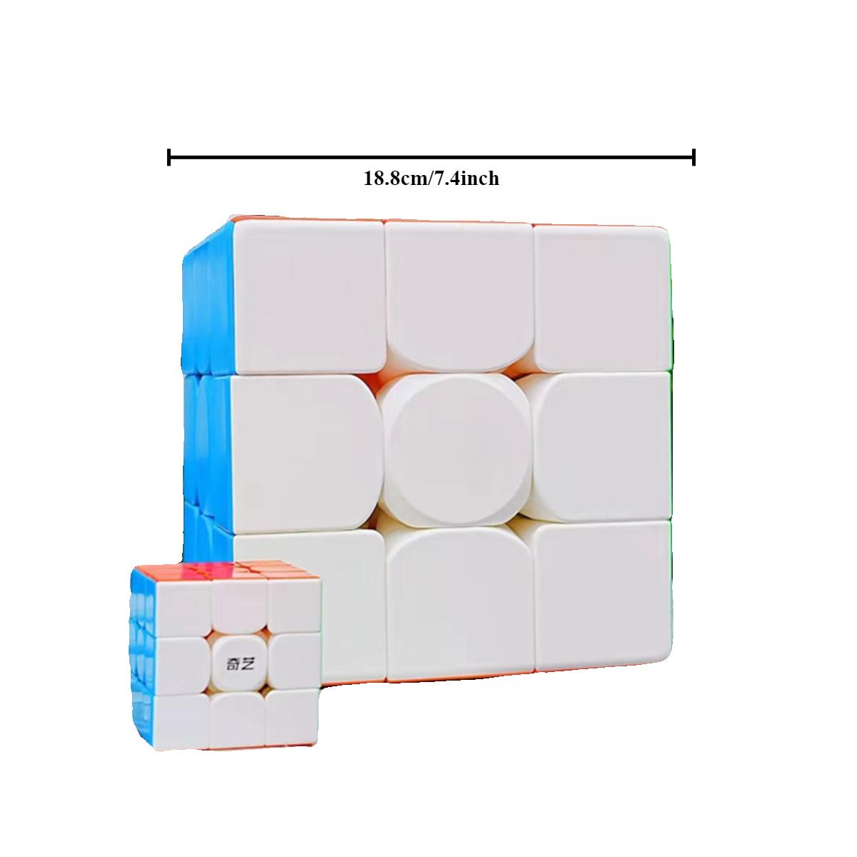 188 см Кубик Рубика который можно использовать как табуретку чтобы сидеть белый 12587₽