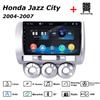 Car Radio Multimedia MP5 Player Head Unit Stereo BT For Honda Jazz City 2004-2007