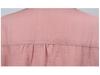 Summer 2025 Retro Embroidered Ramie Blouse: Women's Chic Color Block Age-Reducing Shirt