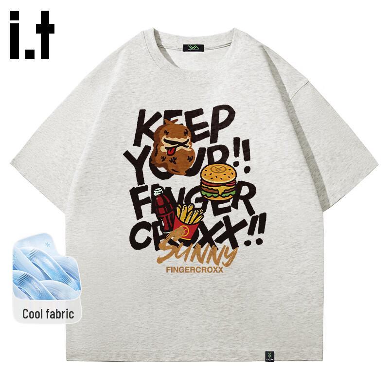 Fingercroxx Men's Quick-Dry Cool-Touch T-Shirt