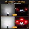S25 Double Bulb LED White Explosive Light Tail Lamp/Brake Lamp