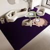 Invader Zim Cartoon Anime Floor Mat Floor Mat Rectangle Anti-slip Home Soft Badmat Front Door Indoor Outdoor Mat Welcome Doormat