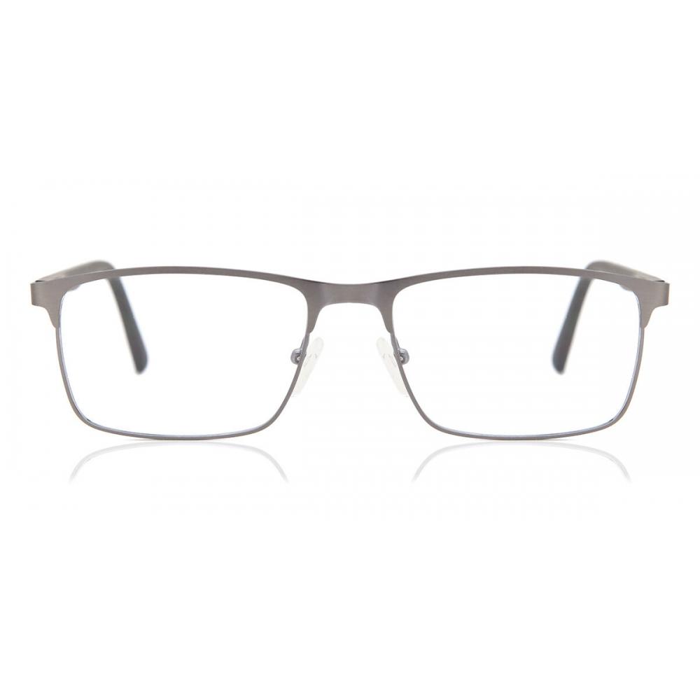 

Прямоугольные очки с полной оправой серого цвета из коллекции Smartbuy Blaire с азиатской посадкой 605f, модные очки унисекс Grey/54