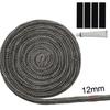 6-25mm Fireplace Sealing Rope Wood Stove Door Gasket Rope Seal Replacement Kit For Fireplace Oven Stove Heating Fireplaces Part