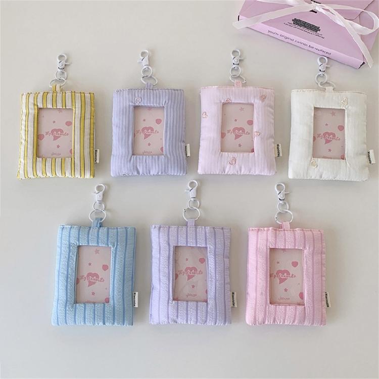 3 Inch Mini Photo Protector With Carry Hook For Backpacks Key Organizes Photo Card Pouches Photo Card Protector Sleeve