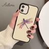 Dragonfly Insect Phone Case for iPhone 11 12 13 14 Pro Max Mini X XR XS SE 2020 5 6S 7 8 Plus Samsung Galaxy S21 S22 Cover Shell
