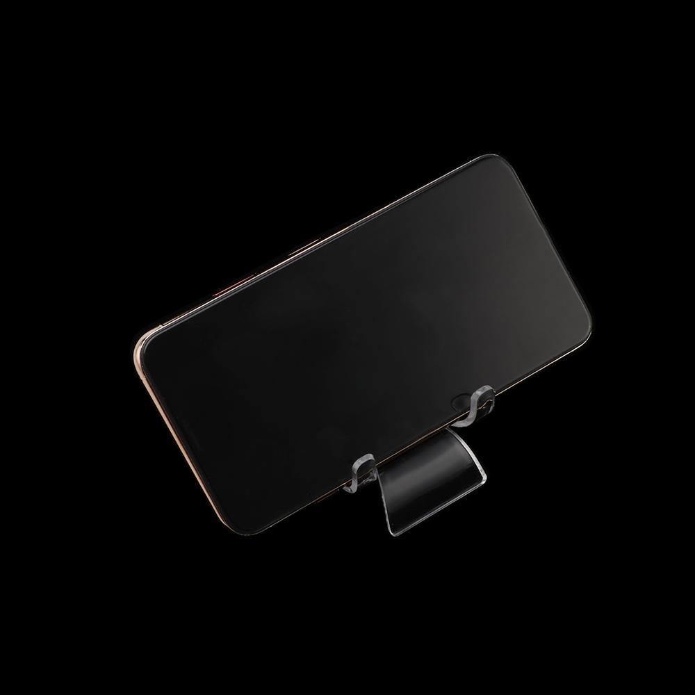 10pcs Agate Acrylic Geodes Small Collectibles Easel Display Holder Mineral Stand Supporting Base