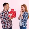 Surprise Valentine's Day Cash Pull Box Love Heart DIY Money Holder Birthday Cash Gift Funny Roll-up Banknote Pumping Money Box