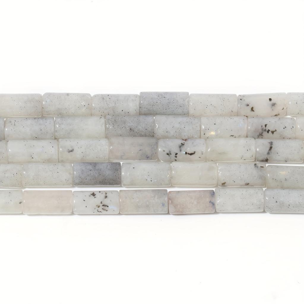 1 filo/sacchetto 9x4mm cilindrico nodo di bambù tubo tondo opale giada perline di pietra sciolte per realizzare collane e braccialetti fatti a mano fai da te