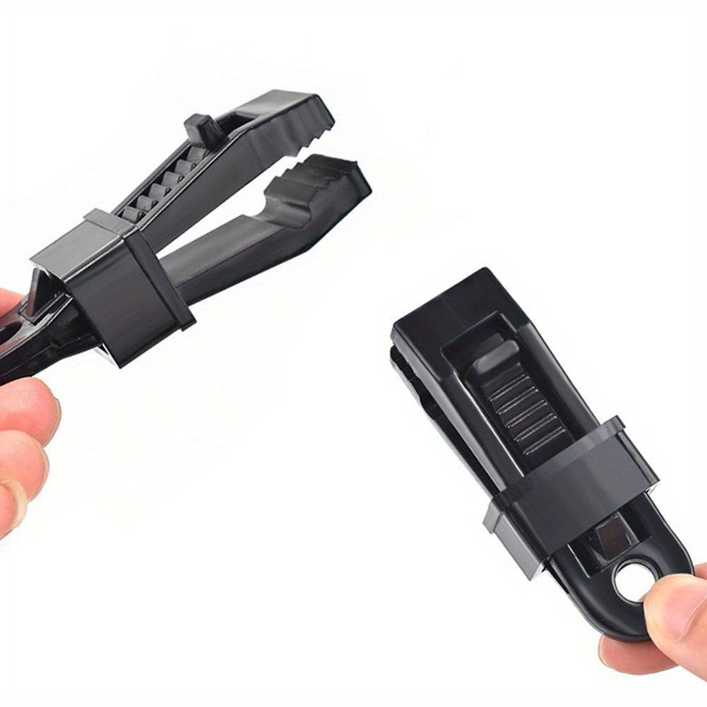 Heavy-Duty Tent Clips - Weatherproof & Strong, Perfect for Securing Tarps & Awnings During Outdoor Camping & Adventures - Reusable & Versatile