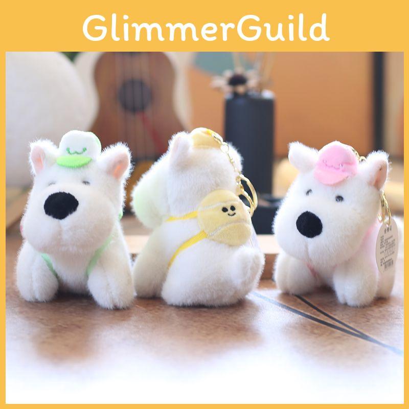 Highland Dog West Keychain Plush Toy Portable Bag Pendant Gift Children For