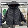 Retro Literary and Artistic Down Jacket Women's Medium and Long Winter New Hooded Loose Large Size White Duck Down Jacket