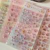 3D Relief Jelly Stickers Cartoon Animal Sticker DIY Phone Case Diary Stationery Stickers Creative Scrapbook Decoration Gifts