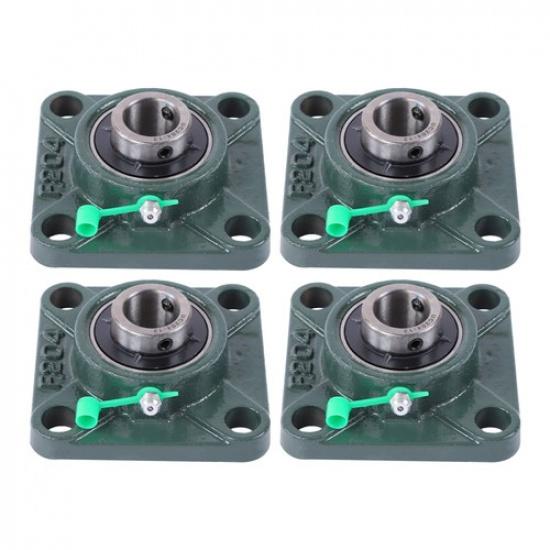 UCF204-12 Pillow Block Bearing 4-Bolt Self-Aligning 3/4" Bore Solid Base 4 Pcs