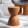 Nordic Style Footstool Creative Change Shoe Round Tea Table Multi-color Thickened Fashion Thickened Plastic Round Stool
