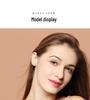 Sterling Silver Four-Leaf Clover Necklace for Women - Elegant Clavicle Chain Pendant, Perfect Valentine's Day Gift.
