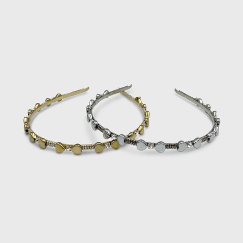 Jean Paul Clarisse Puff Metal Ribbon Hairband JC046HB