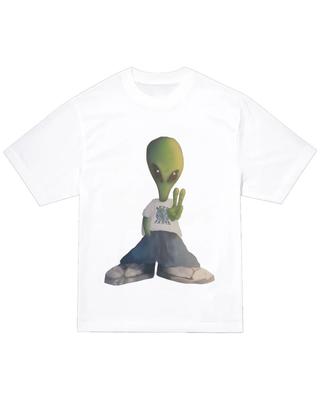 Tricou Vintage Alien Hip Hop Old School Bărbați Femei Mărime S-4XL
