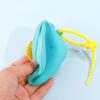 New Holes Coin Purse Silicone Zipper Card Holder Storage Bag