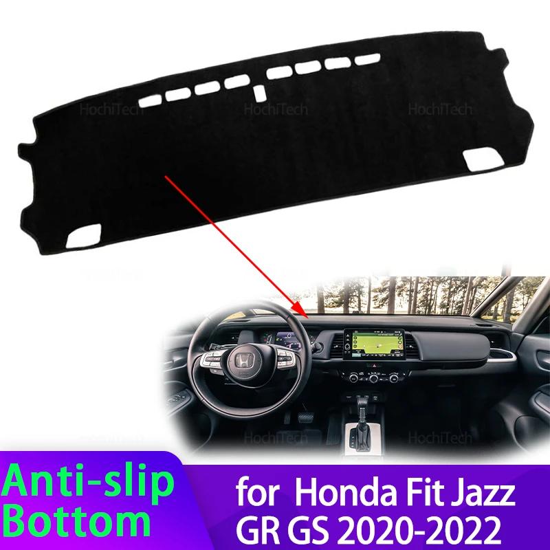 For Honda Fit Jazz GR GS 2020 2021 2022 Car Dashboard Cover Protective Pad Dash Board Sunshade Carpet Anti-UV Dashmat