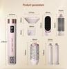 8-in-1 High-Speed Negative Ion Hair Dryer & Styler: Quick-Dry, Curl, Straighten, Hot Air Comb