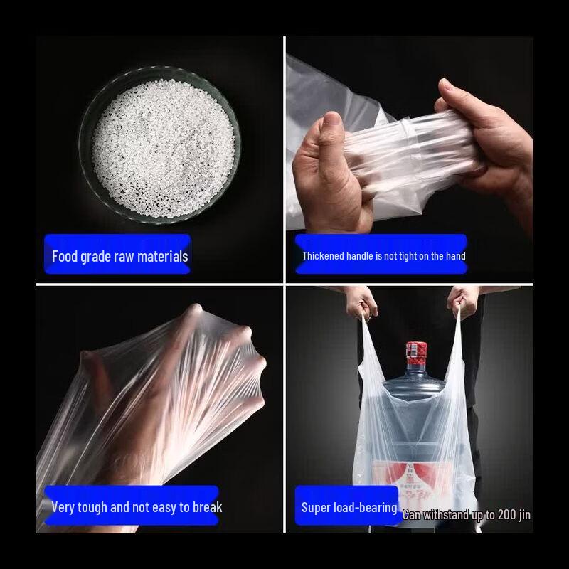 White Food Storage Bags