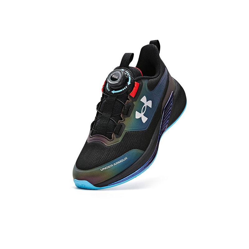 Under Armour Fabric Knob Thick Sole Sports Shoes Fashion Versatile Comfortable Physical Test Low Top Kids Running Shoes Kids Sneakers 2441104