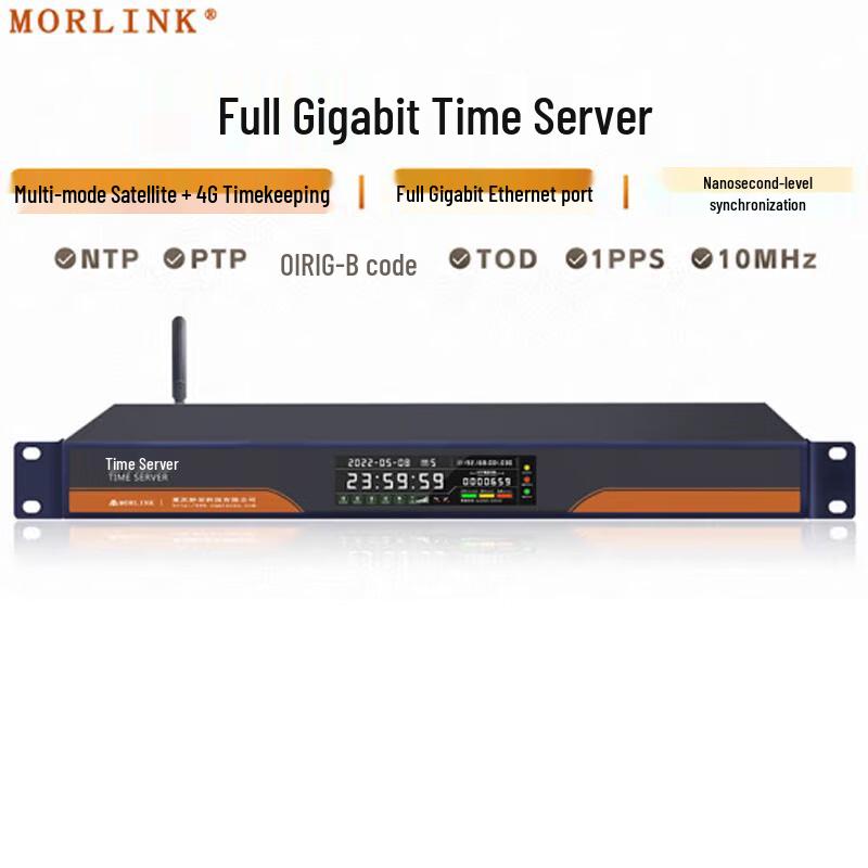 

MORLINK Gigabit PTP/NTP Time Server