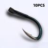 Bone Highquality Spurs Fish Giant Hooks Reinforced Straight Offset Hooks For Black Carp And Special Thick Blood Tank With Sleeve For Giant Fish Pond