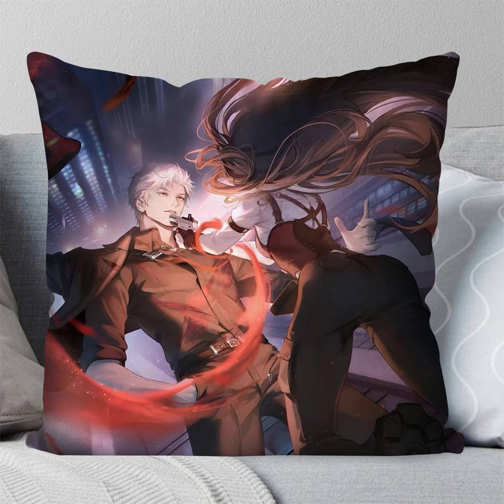 Game Love And Deepspace Sylus Pillow Case Square Pillow Bedroom Sofa Leisure Comfort Cushion Car Living Room Home Decoration