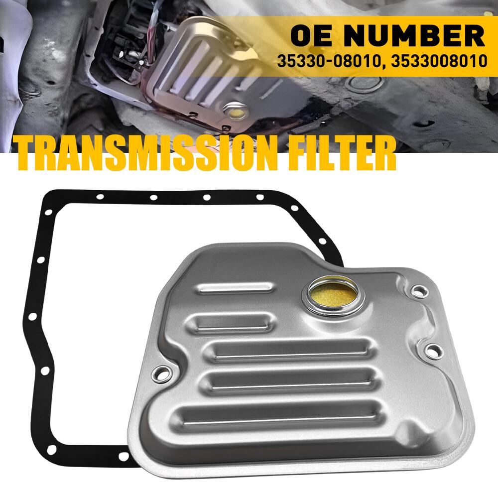 Transmission Filter w/ Gasket Kit For Toyota Camry 2.4L A/T 2004-2009 3533008010
