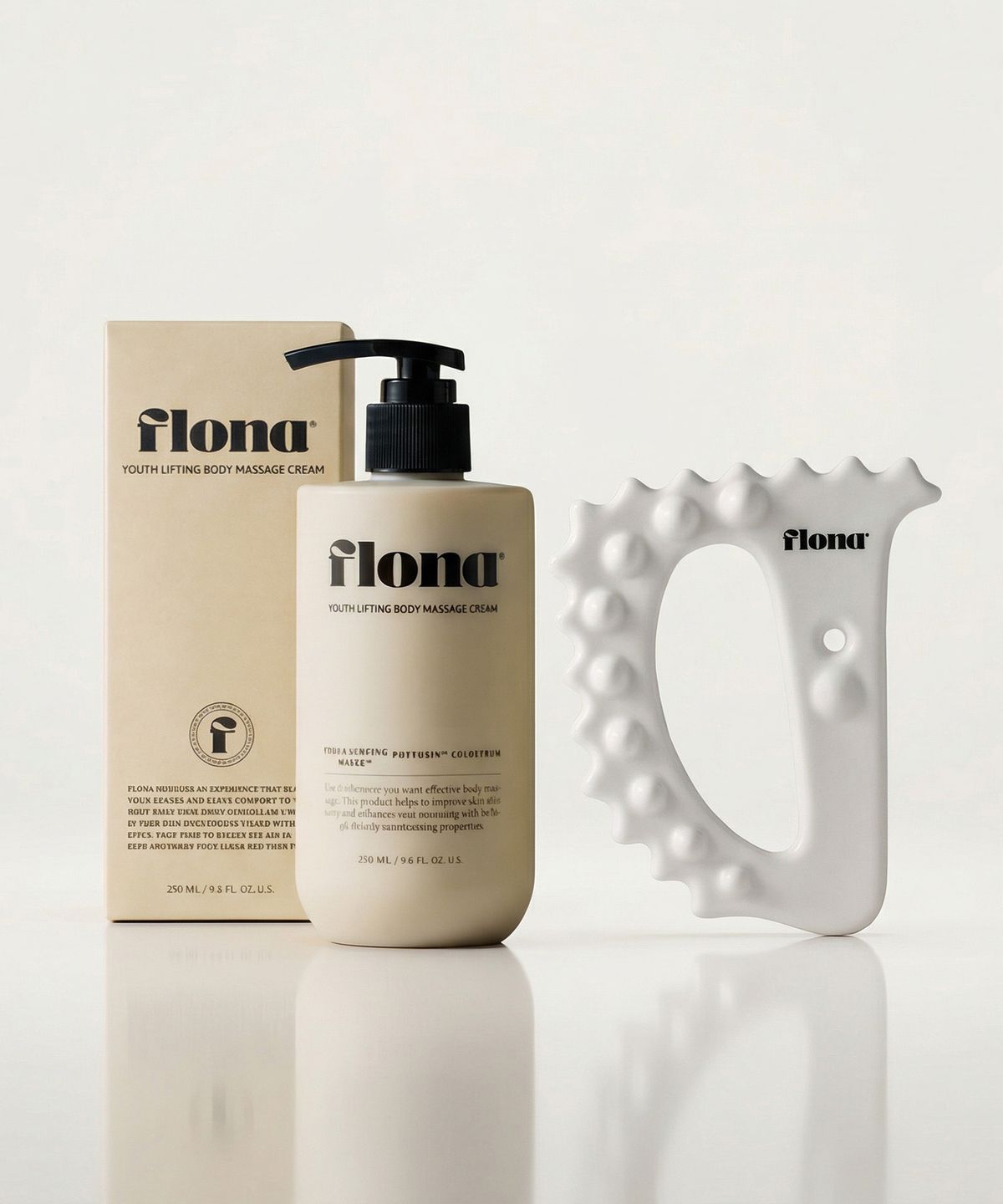 [Elasticity Set] Full Care Gua Sha + Lifting Collagen Cream 290ml