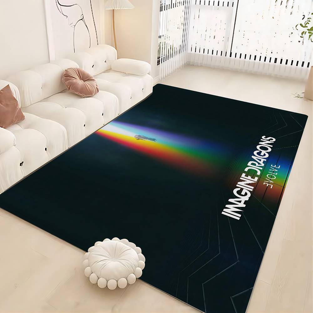 Imagine Dragon Band Floor Mat Rectangle Anti-slip Home Soft Badmat Front Door Indoor Outdoor Mat Welcome Doormat