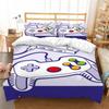 Gamepad Print 3D Bedding Set Home Bedclothes Bedspreads Duvet Cover Sets Kids School Adults Microfiber Pillowcase