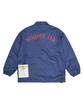 Stigma Old Letter Oversized Coach Jacket Blue