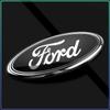 Bil Bakre Bagageutrymme Logotyp Emblem Klistermärke 11,5x4,5cm Ersättning för Ford Ranger Escape Mondeo Fusion Fiesta Kuga Edge Focus Mustang Biltillbehör