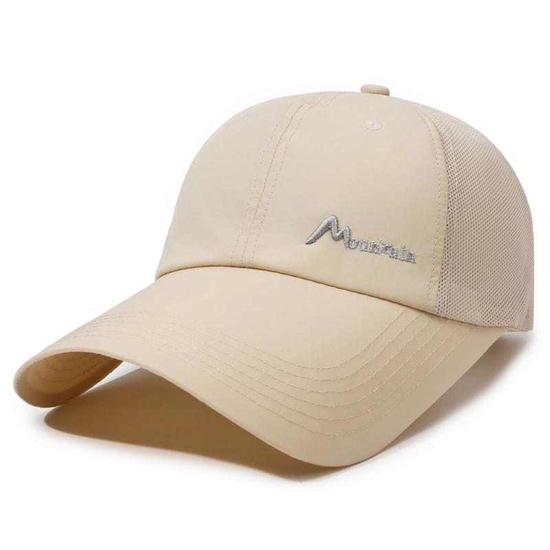 Men's Breathable Quick-Drying Baseball Cap Women Outdoor Sunscreen Cap Mesh Cap