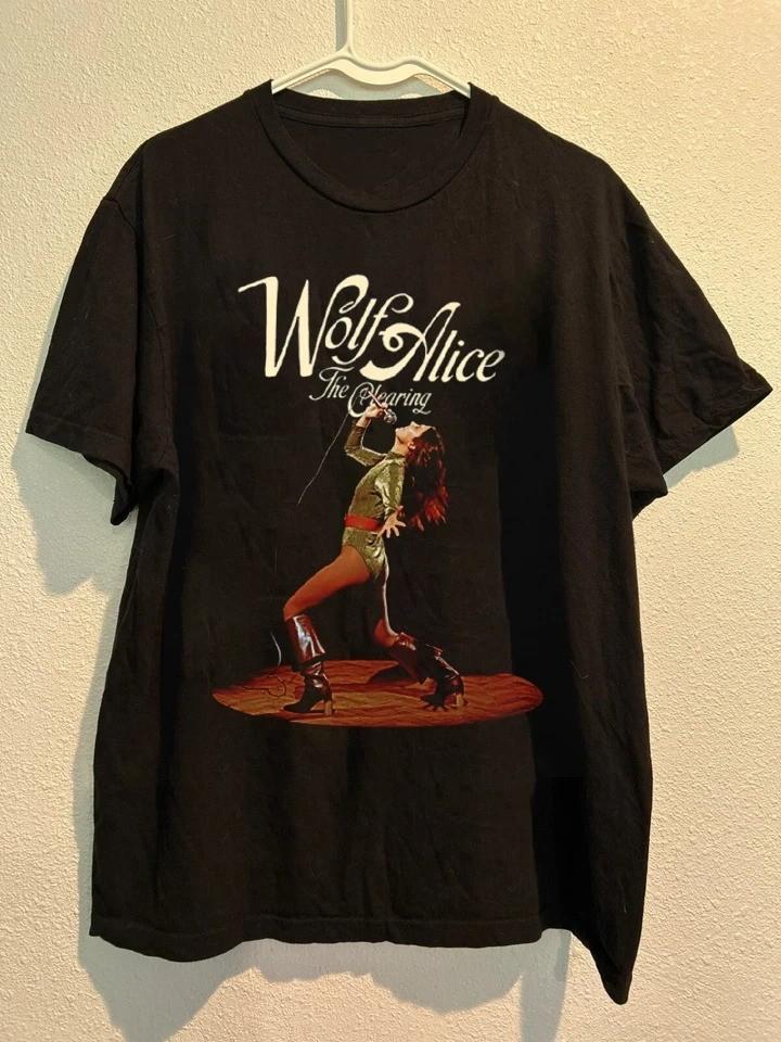 New Popular Wolf Alice The Clearing Cotton Black S-5XL Shirt ES326 Unisex T-Shirt L