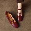 French Retro Mary Jane Block Heel Shoes for Women 2026 New Niche Design Sense One-belt Block Heel Single Shoes