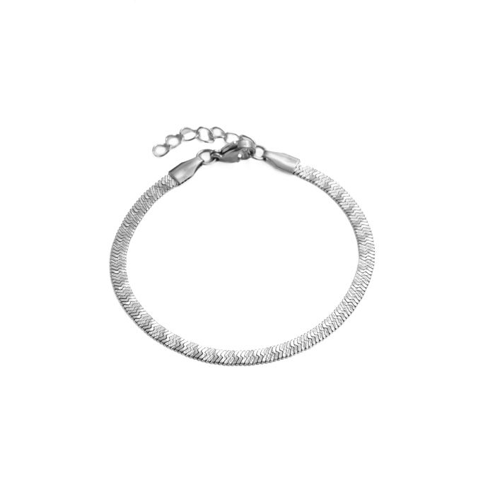 Bracelet - LUXENTER - Xorisk - Acier rhodié - Multicolore - Femme