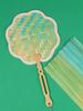 Handmade Bamboo Weaving Kit: Intangible Heritage Round Fan with Gradient Colors for DIY and Team Building Activities.