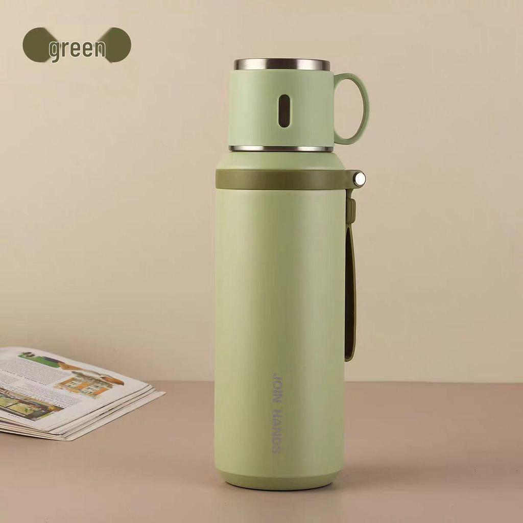 316 Stainless Steel Large Outdoor Thermos Cup for Tea and Water, Portable for Men, Women, and Students