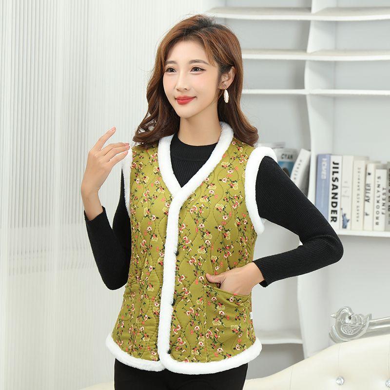 Fashionable and Warm Fleece-lined Jacket for Women In Autumn and Winter