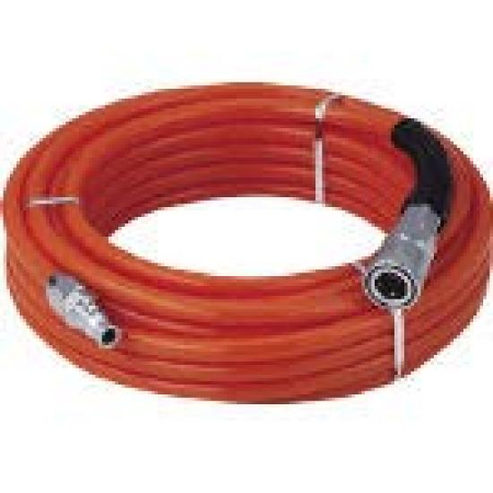 

TRUSCO Alpha Urethane Braided Hose with 7 x 10m Total Coupling, Orange, 10mm, Length, TUH-10 оранжевый