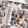 50PCS Cute Cat Animals Kawaii DIY Stickers For Waterproof Skateboard Laptop Phone Diary Car Vinyl PVC Decoration Stickers