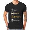 I Told You So Bitcoin Original TShirt Repeat Cryptocurrency Cotton Tops Tees Fitness T-shirt Oversized Unisex Shirt Men Clothing