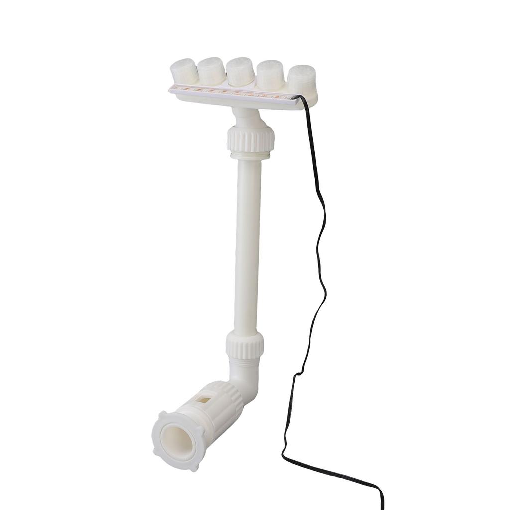 Pool Fountain Solar Powered LED RGB Colorful Pool Sprinkler with Remote Control APP for Underground Pond