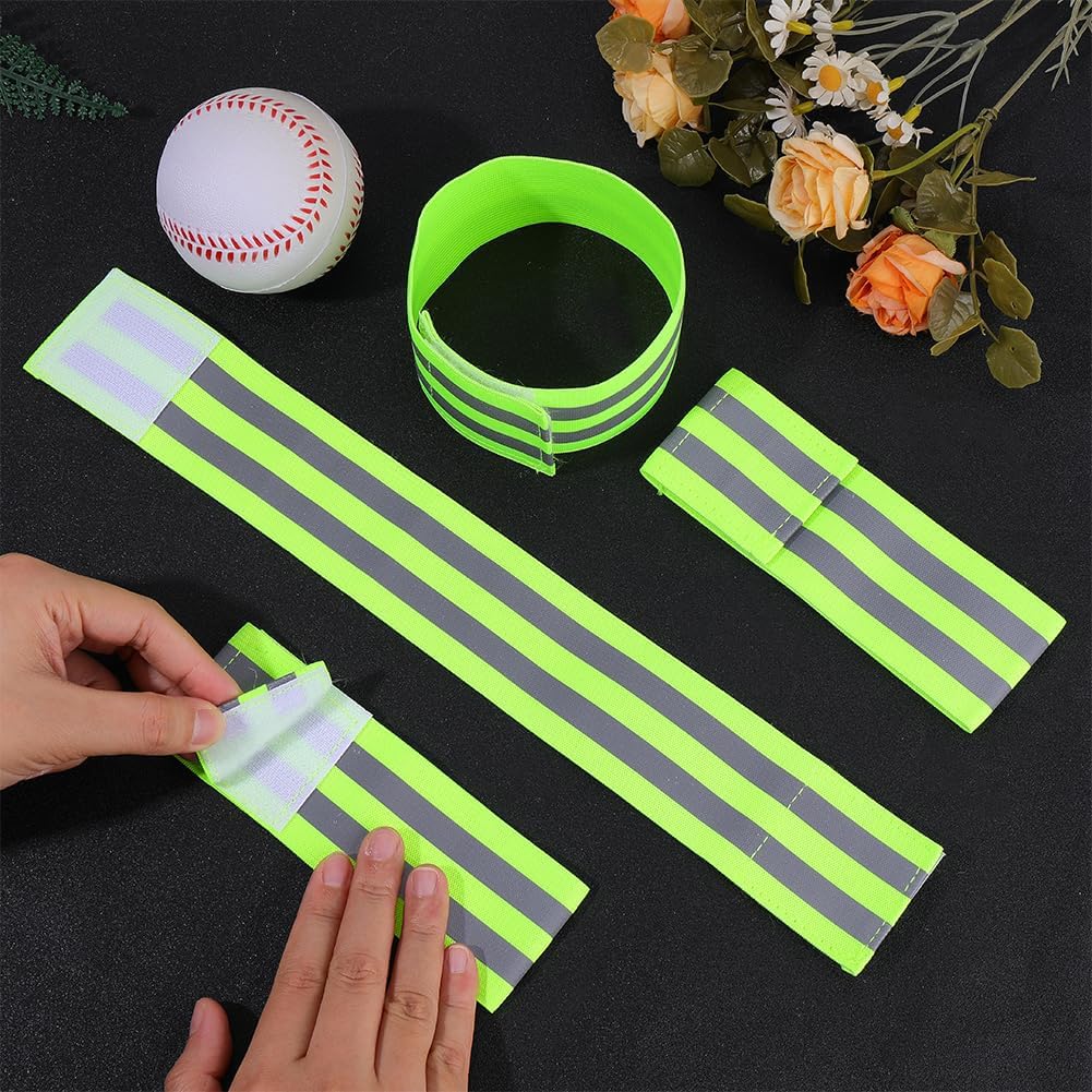 MircTuDou Hem Stopper Band, Reflective Band for Bicycles, Stretchable and