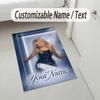 Personalized Crystal Velvet Carpet,Ayliva Custom Printed Name, Plush Area Rug For Home Indoor Decor